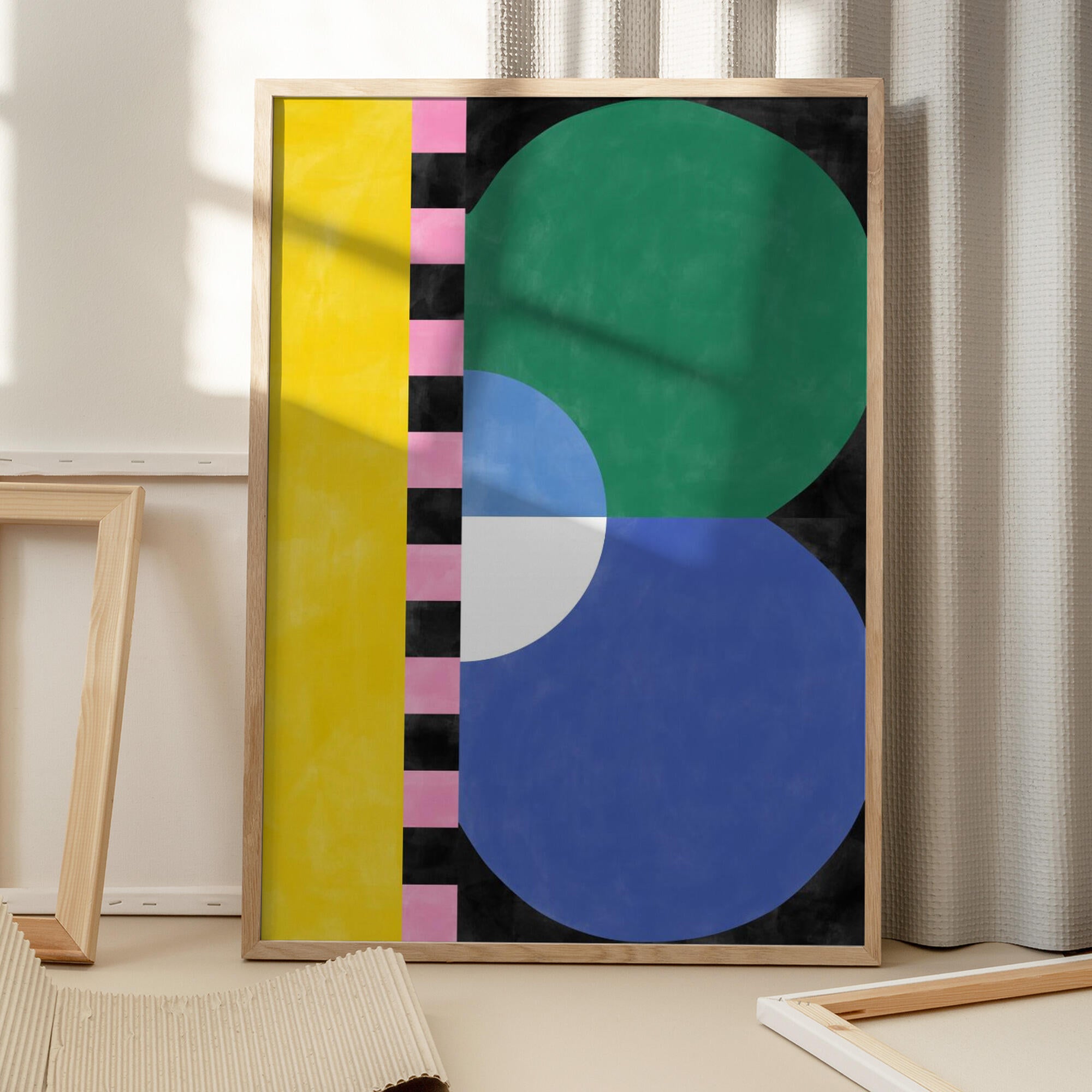 Colorful Geometry Block and shapes