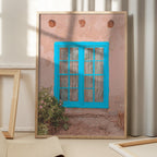 Turquoise Window - Taos, New Mexico