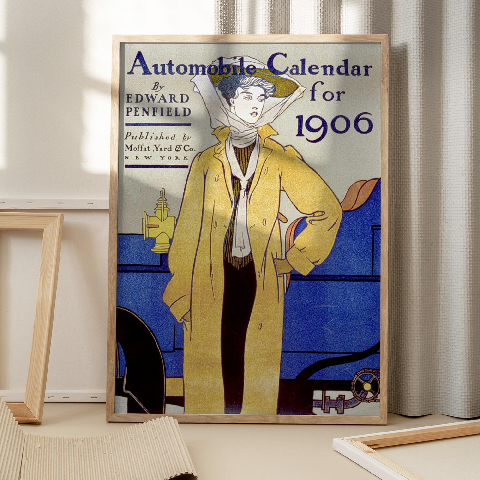Edward Penfield's Automobile Calendar for 1906