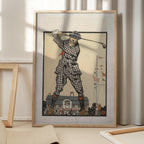 Man Swinging Golf Club (1915)