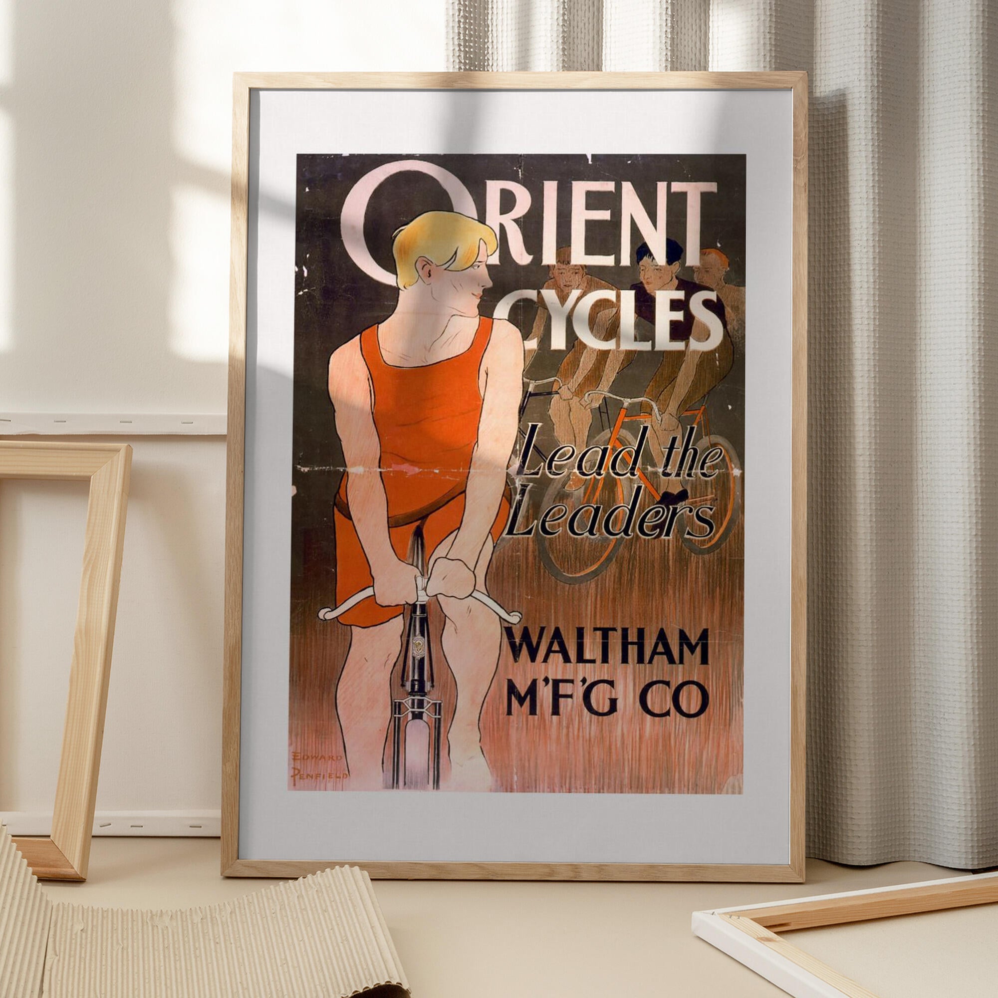 Orient Cycles Lead the Leaders. Waltham M'f'g' Co