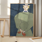 Woman Holding Gloves (1896)