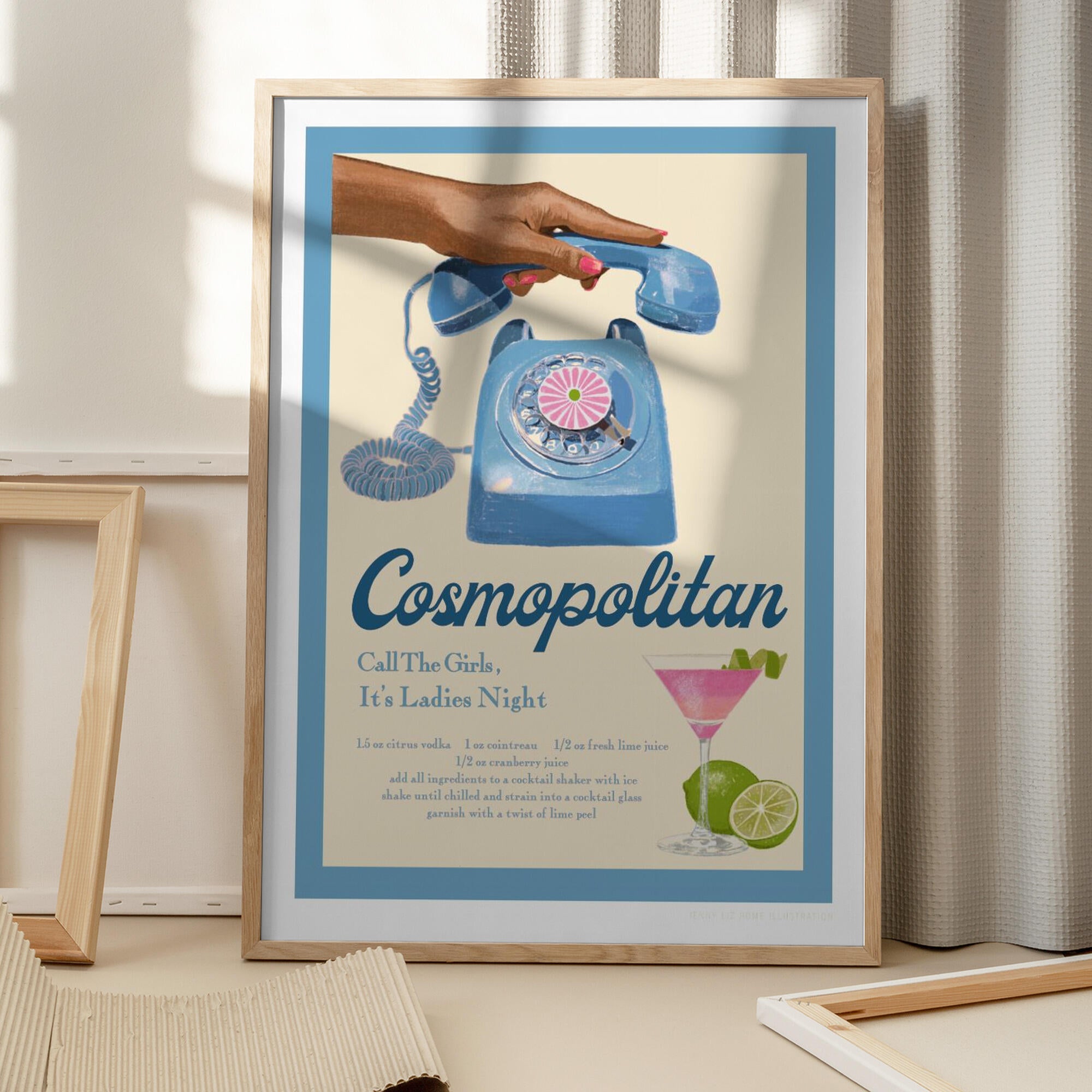 Blue Cosmo