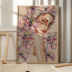 Woman wih Poppies