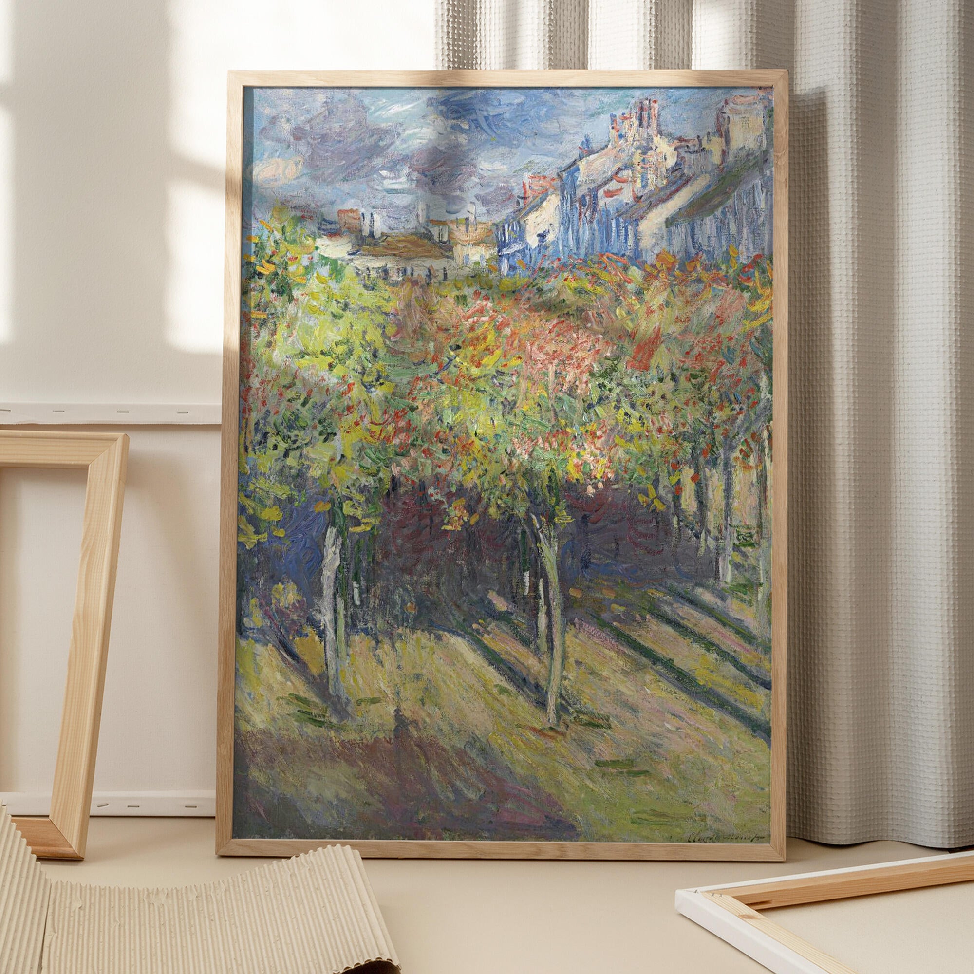 Le Cours Du 14 Juillet Vu De La Maison De Claude Monet