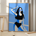 Blue Sport Girl