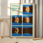 Poster Candy Clock