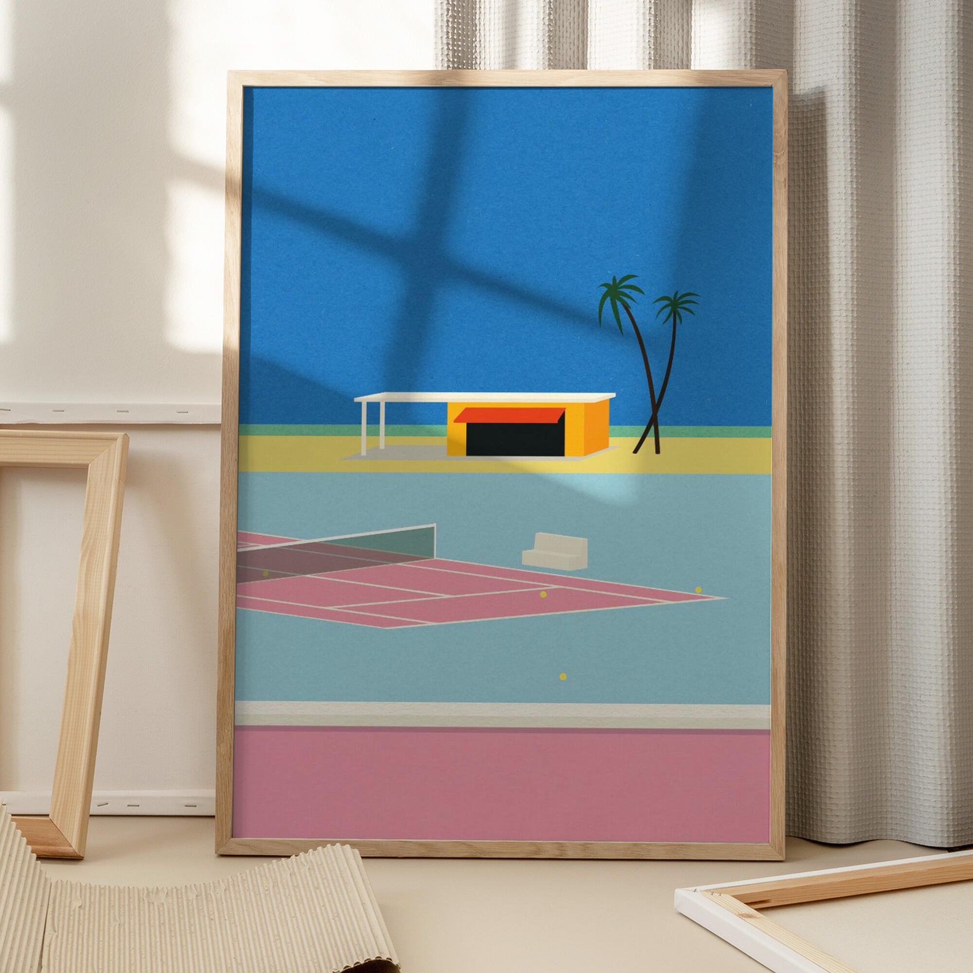 Tennis By the Beach