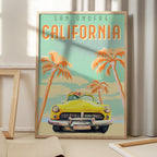 California Surf Poster