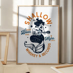 Shallow Whiskey &amp; Records Dive Bar Music Mermaid