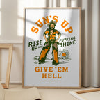 Suns Up Rise Up &amp; Fucking Shine Wild West Cowgirl