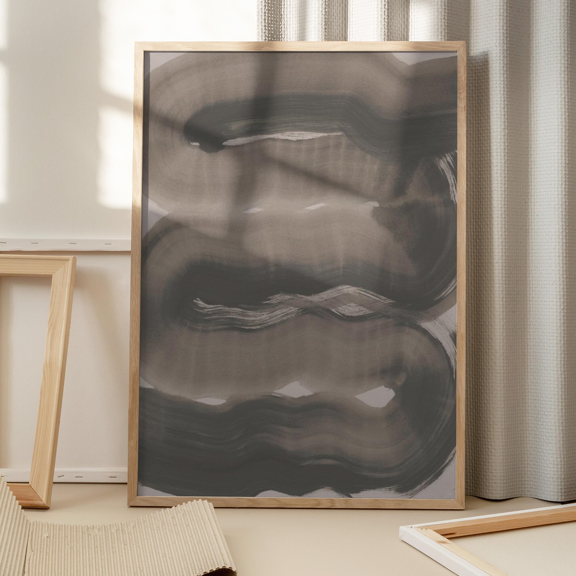 Abstract Brush Strokes 163X