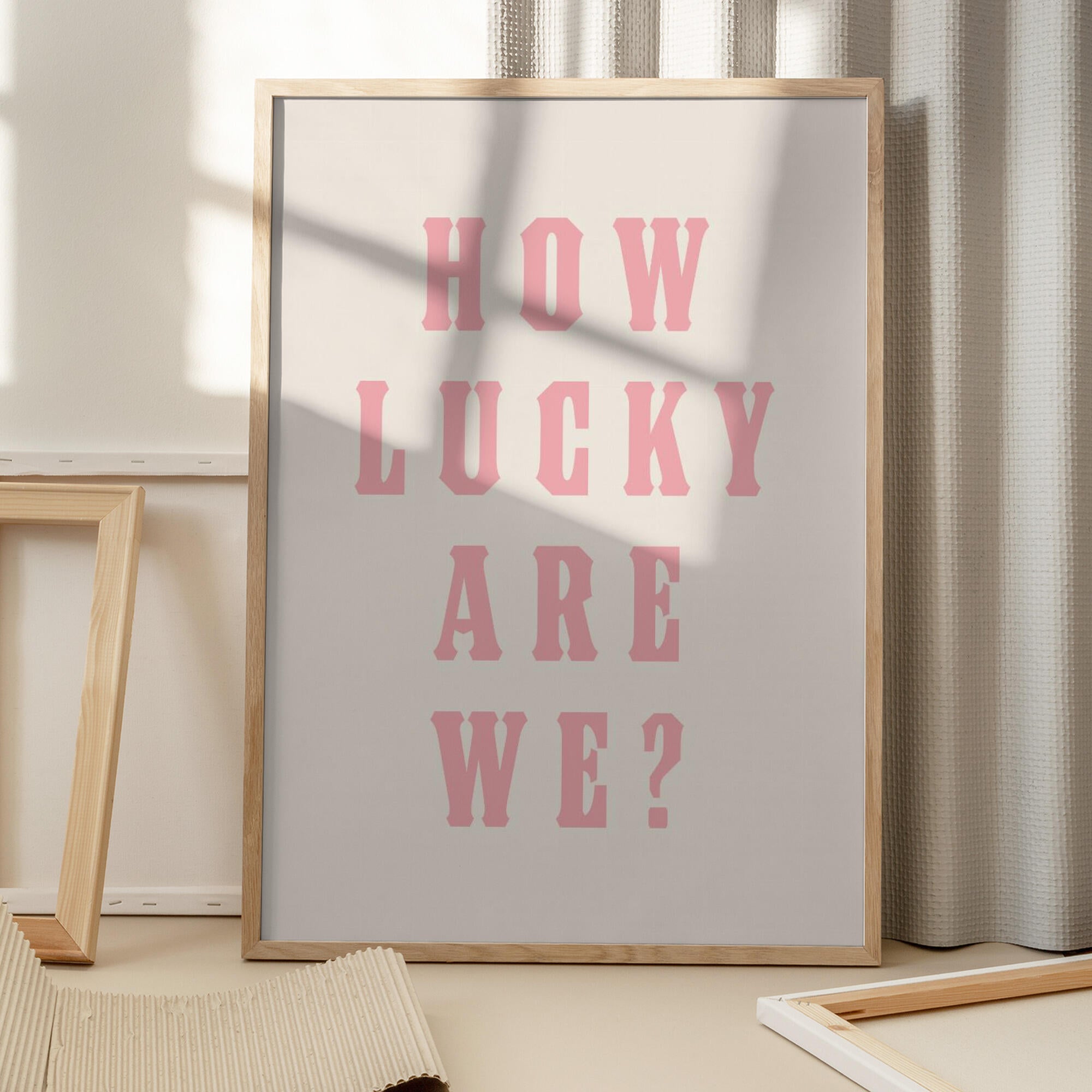 How Lucky Are We?