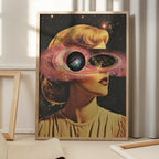 A Woman with Cosmic Elements
