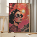 Space Vision Vintage Collage