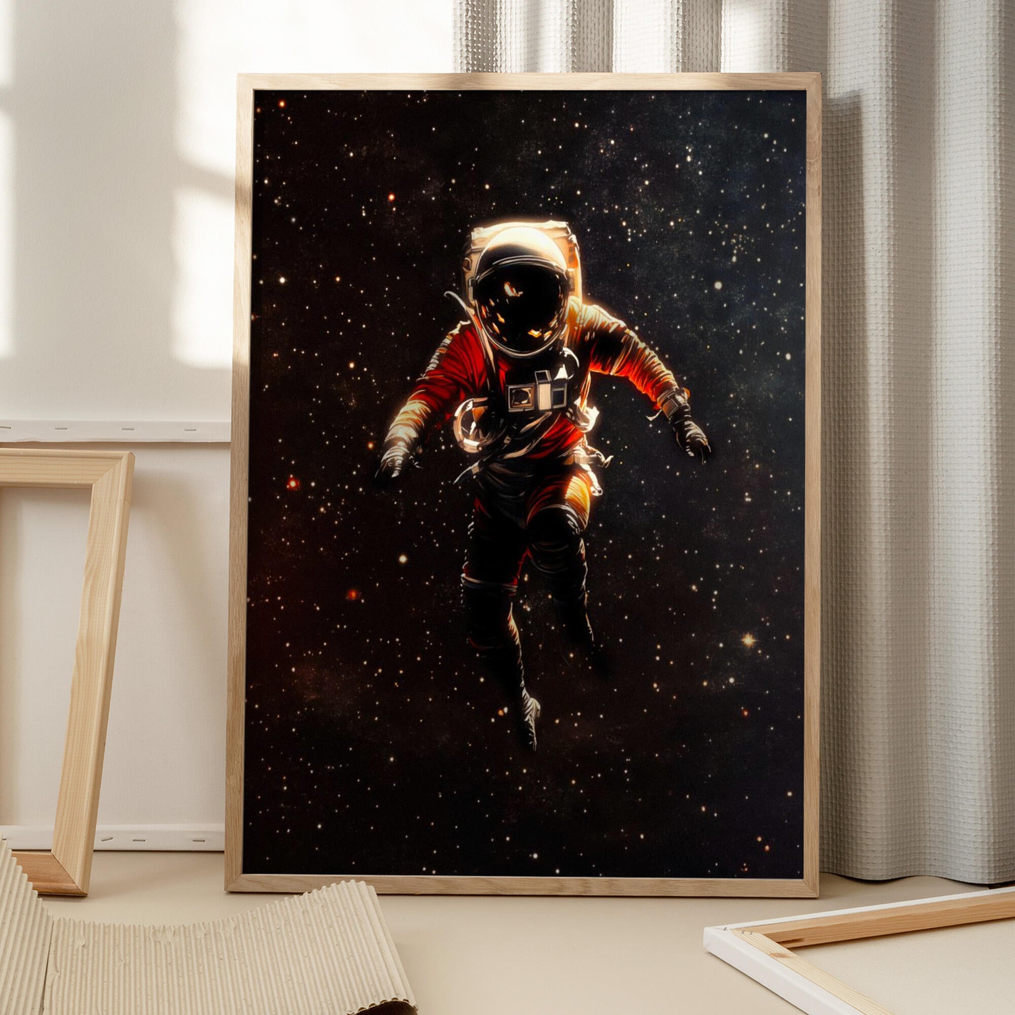 An Astronaut in Space
