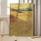 Wheat Field With View of Arles (1888)
