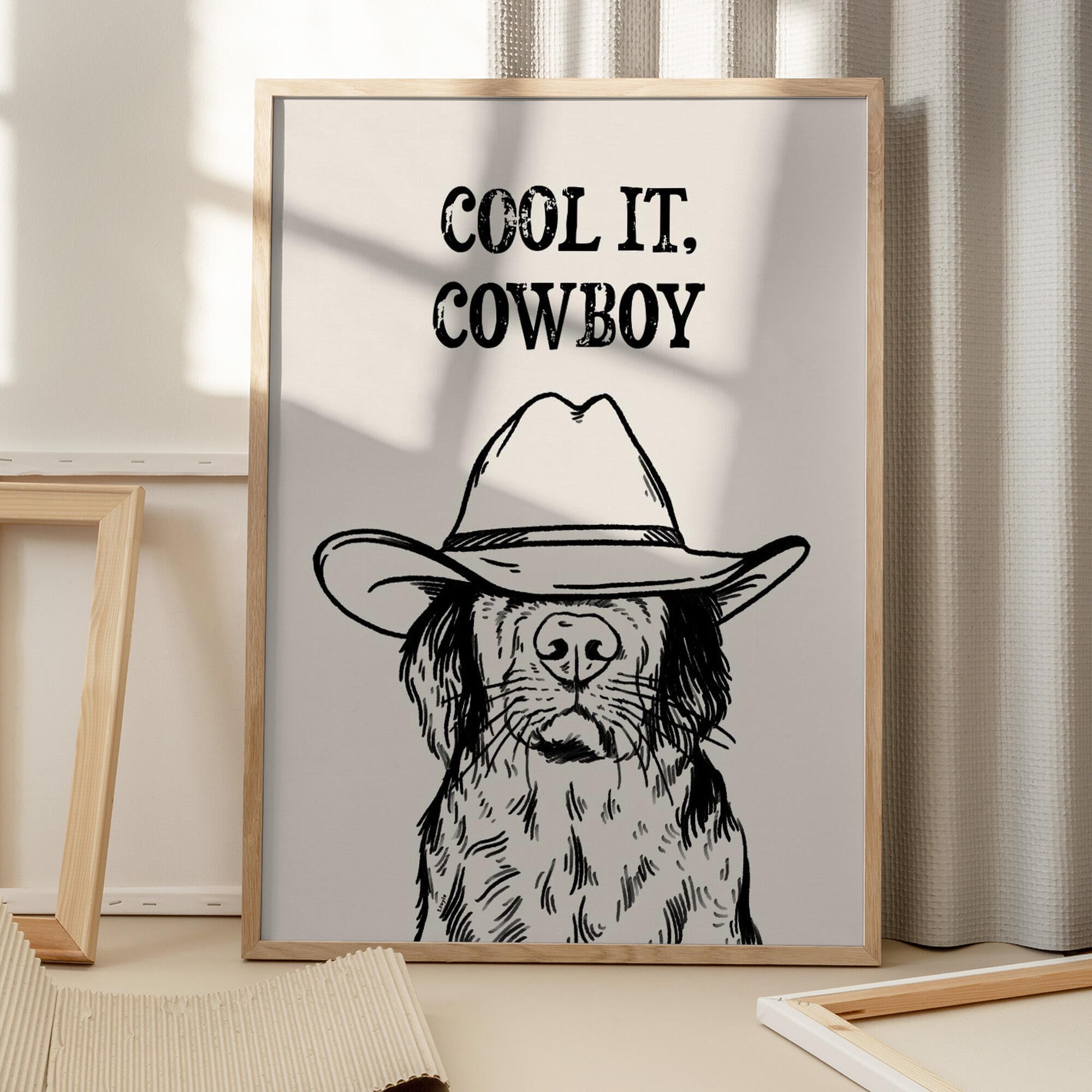 Cool it Cowboy Black