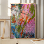 Whispering Pink Brushstrokes