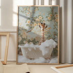 Giraffe Blossom Bath