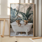 Tropical Lion Bath