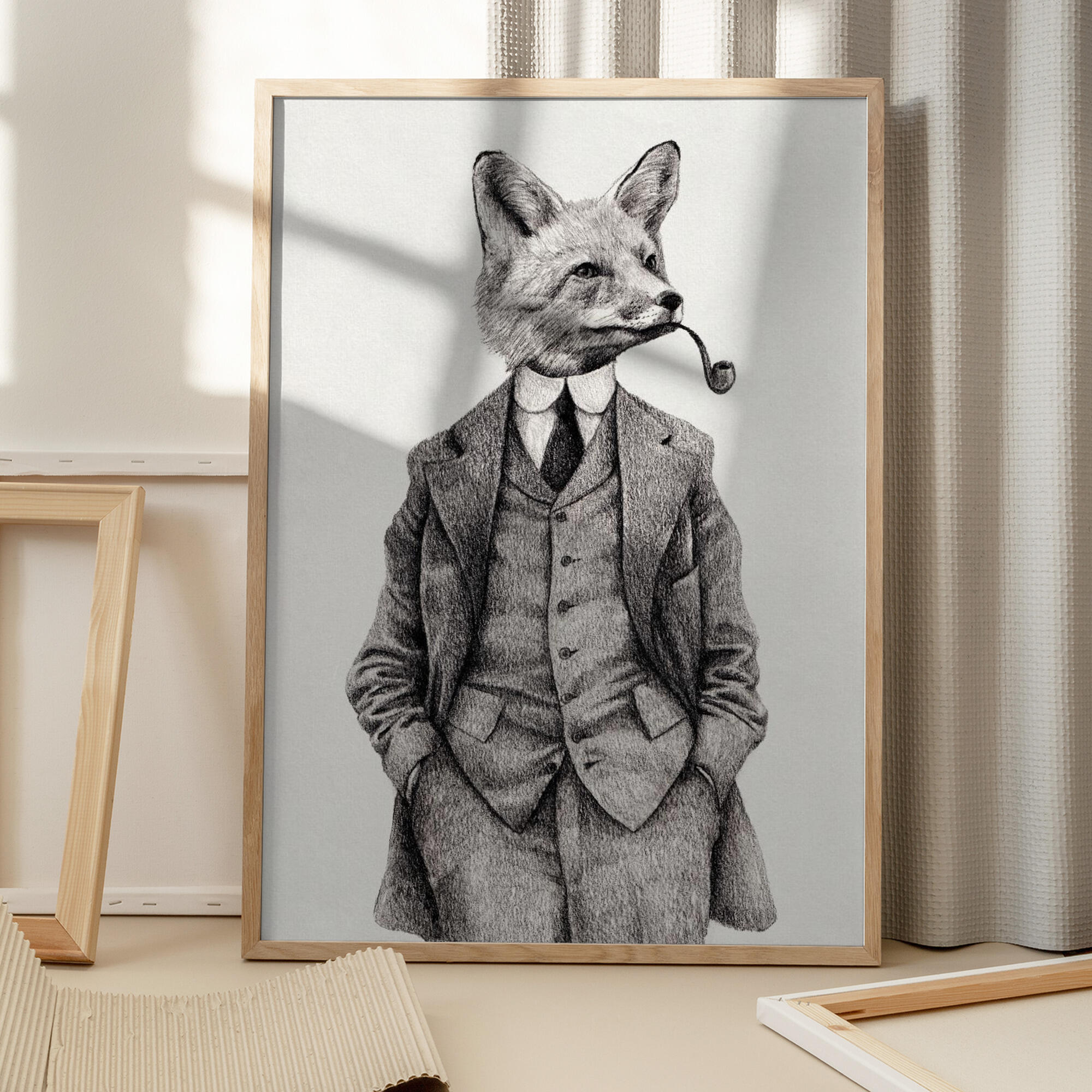 The Vintage-style Fox