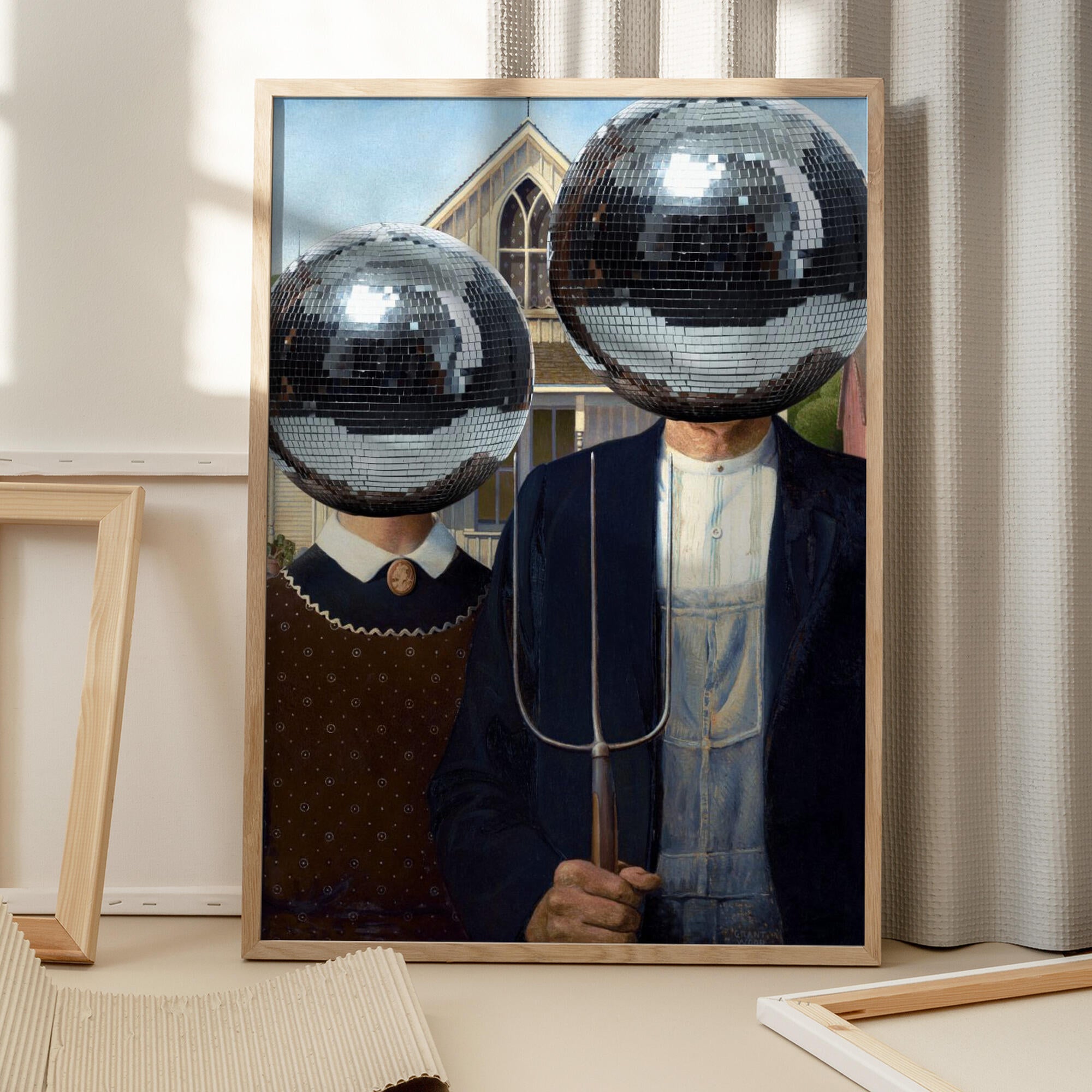 American Gothic with Disco