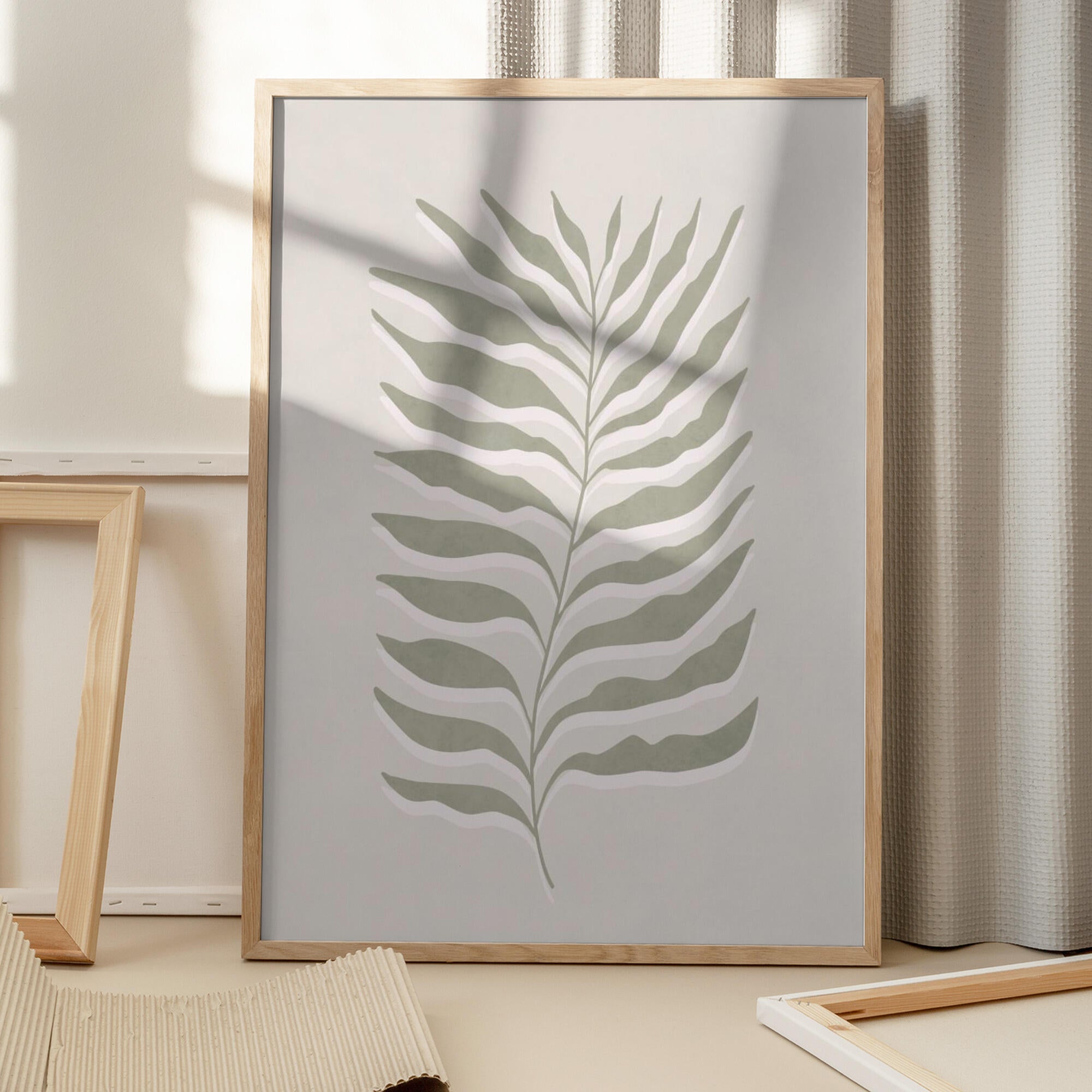 Olive Green Leaf