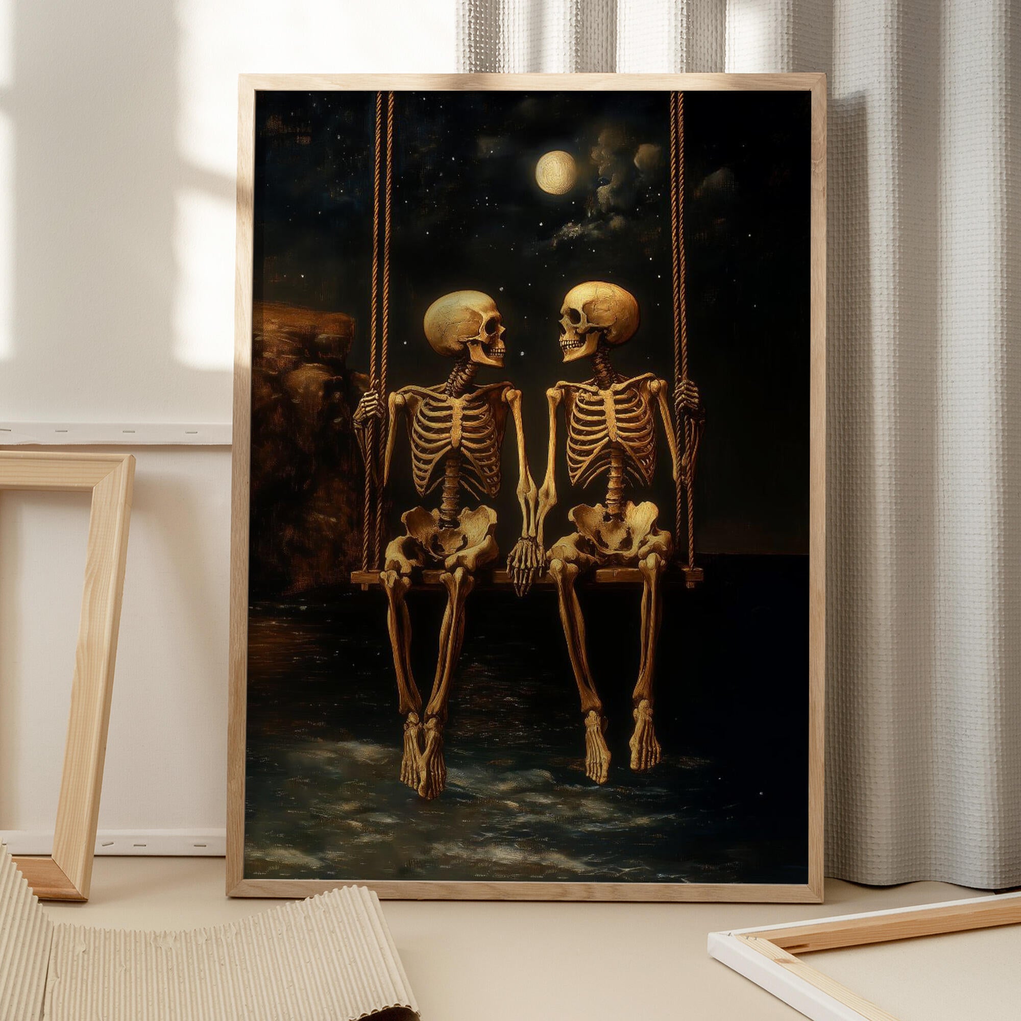 Moonlit Skeletons