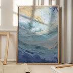 Evoking Ocean Waves and Sky
