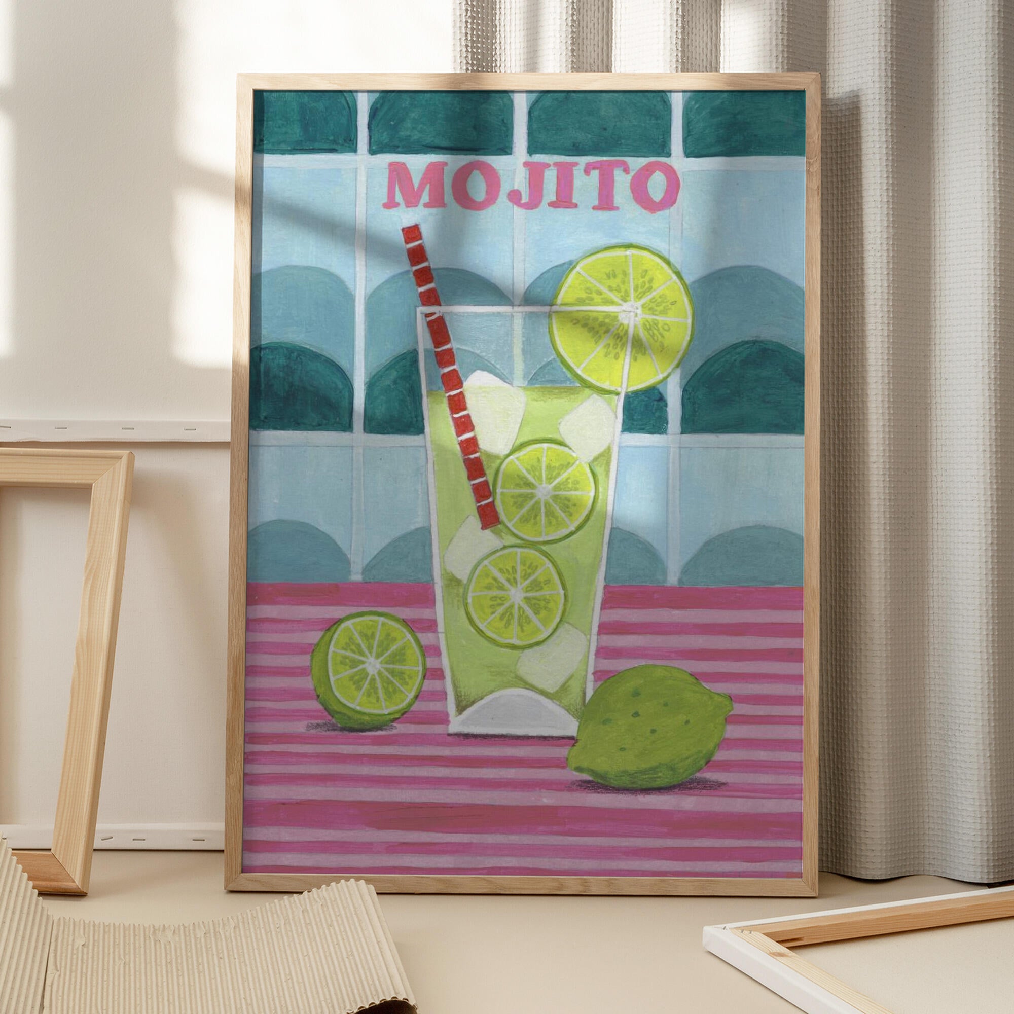 Glass of Mjito