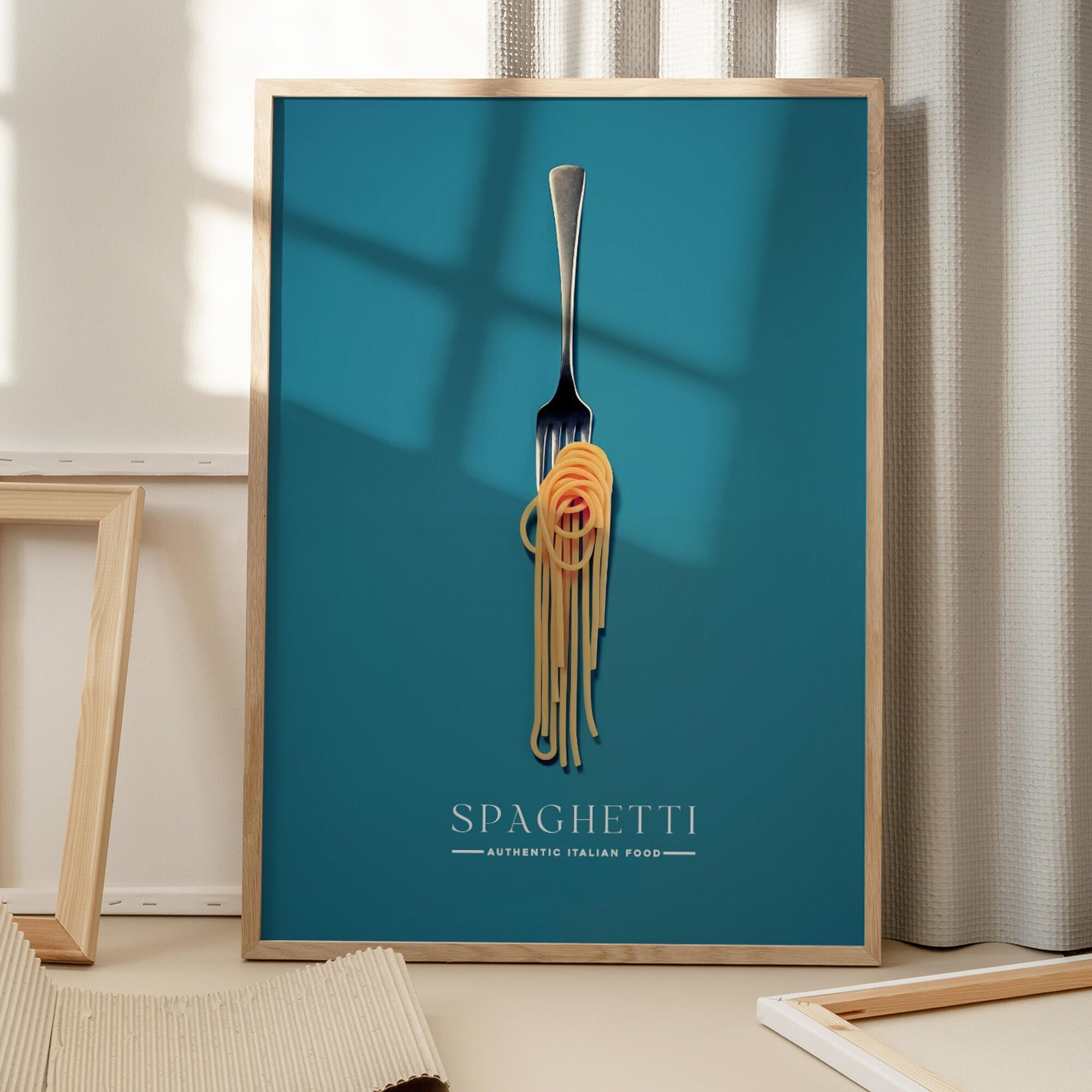 A Fork Wrapped In Spaghetti