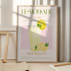 Refreshing Glass of Lemonade
