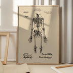 Anatomical Skeleton Patent 1911