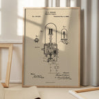 Electric Lights Patent 1880