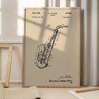Saxophone Patent 1945