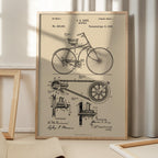 Bicycle Patent 1890