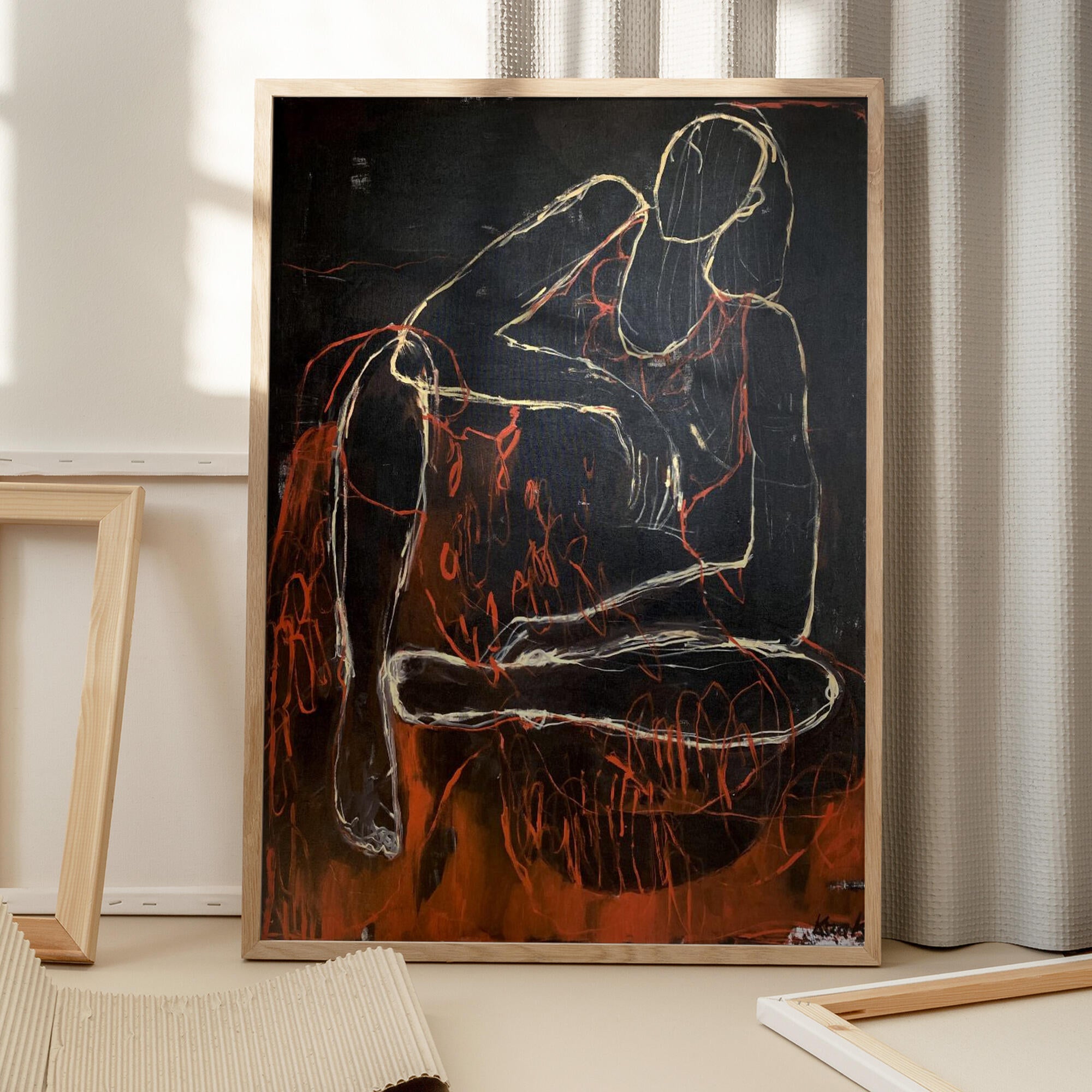 “Woman In Red”
