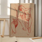Gestural Nude Figure Studies