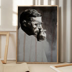 Thoughtful Smoker Portrait