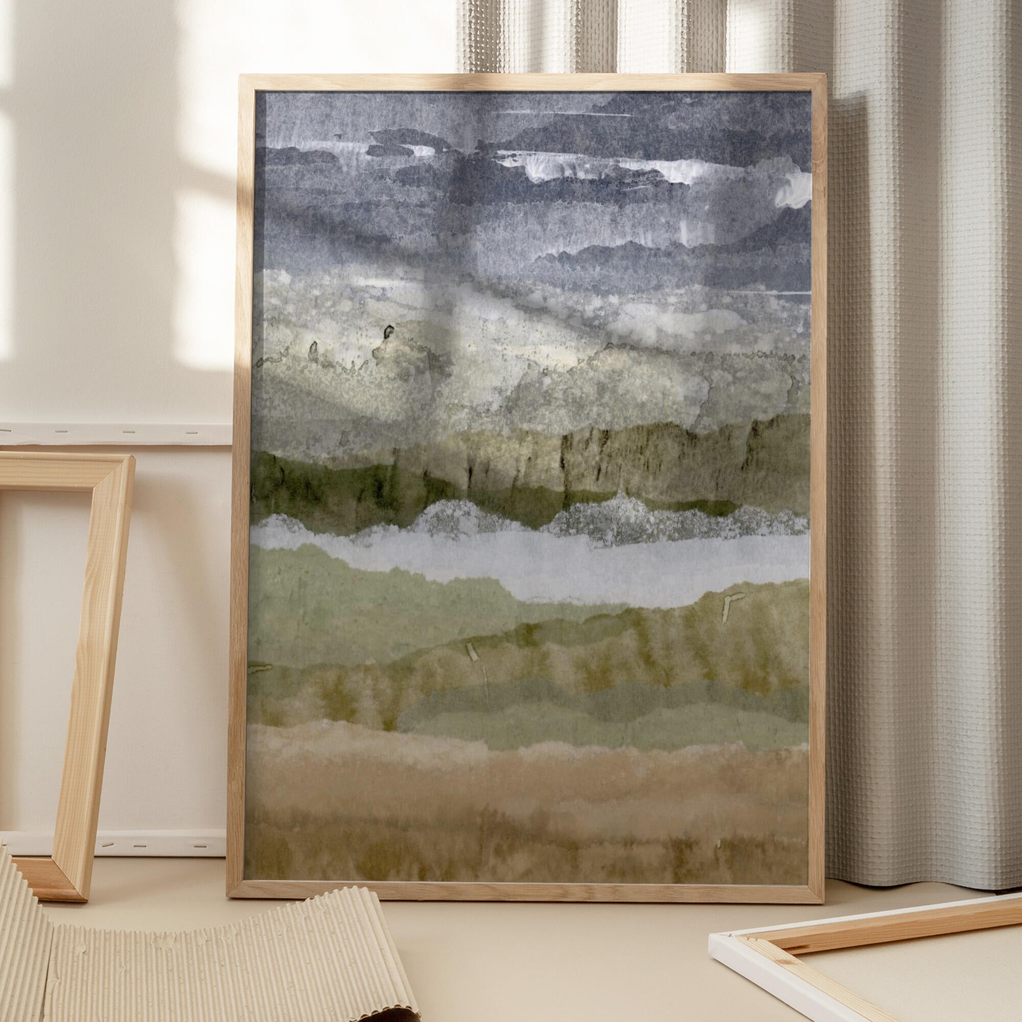 Muted Layered Landscape