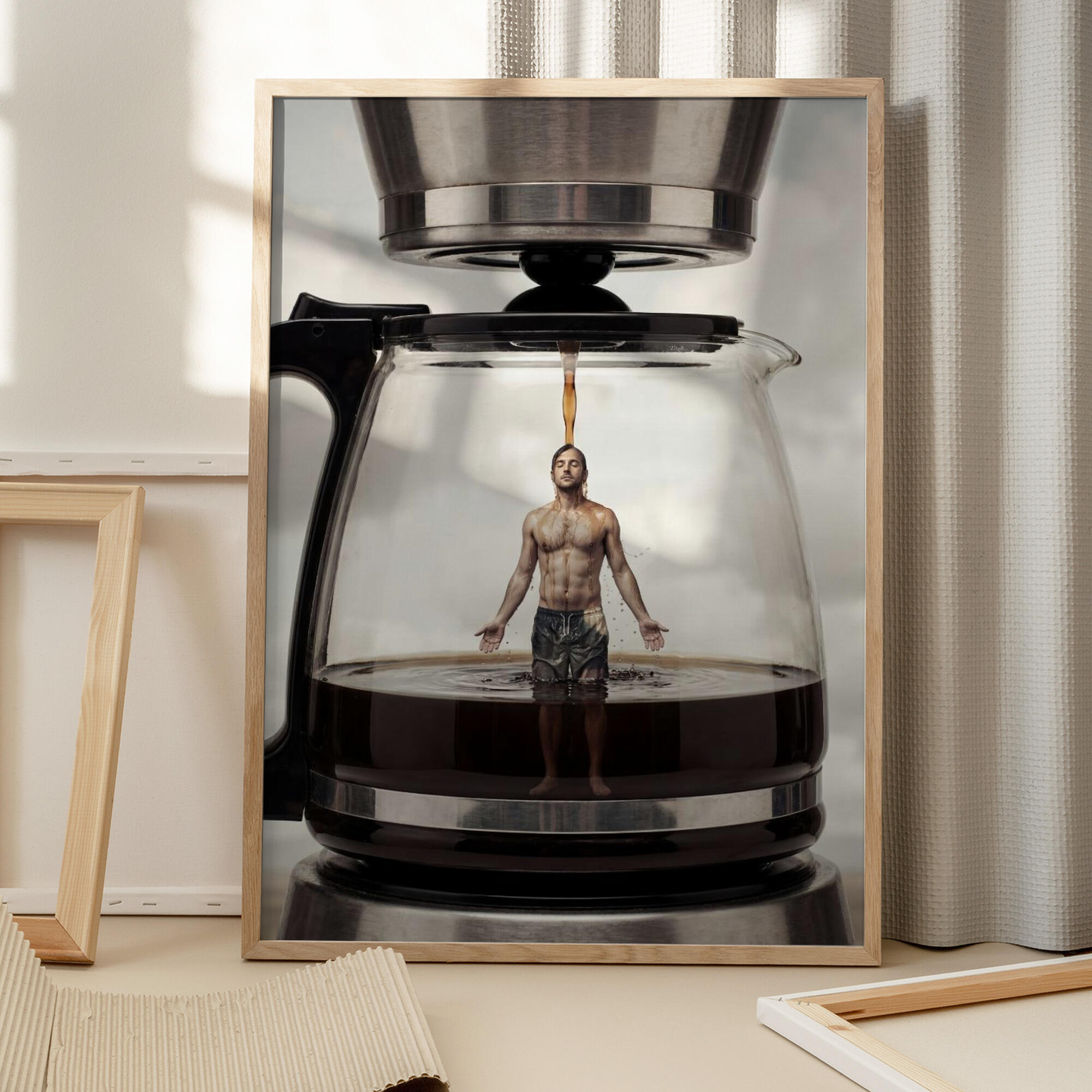 Coffee Maker Shower