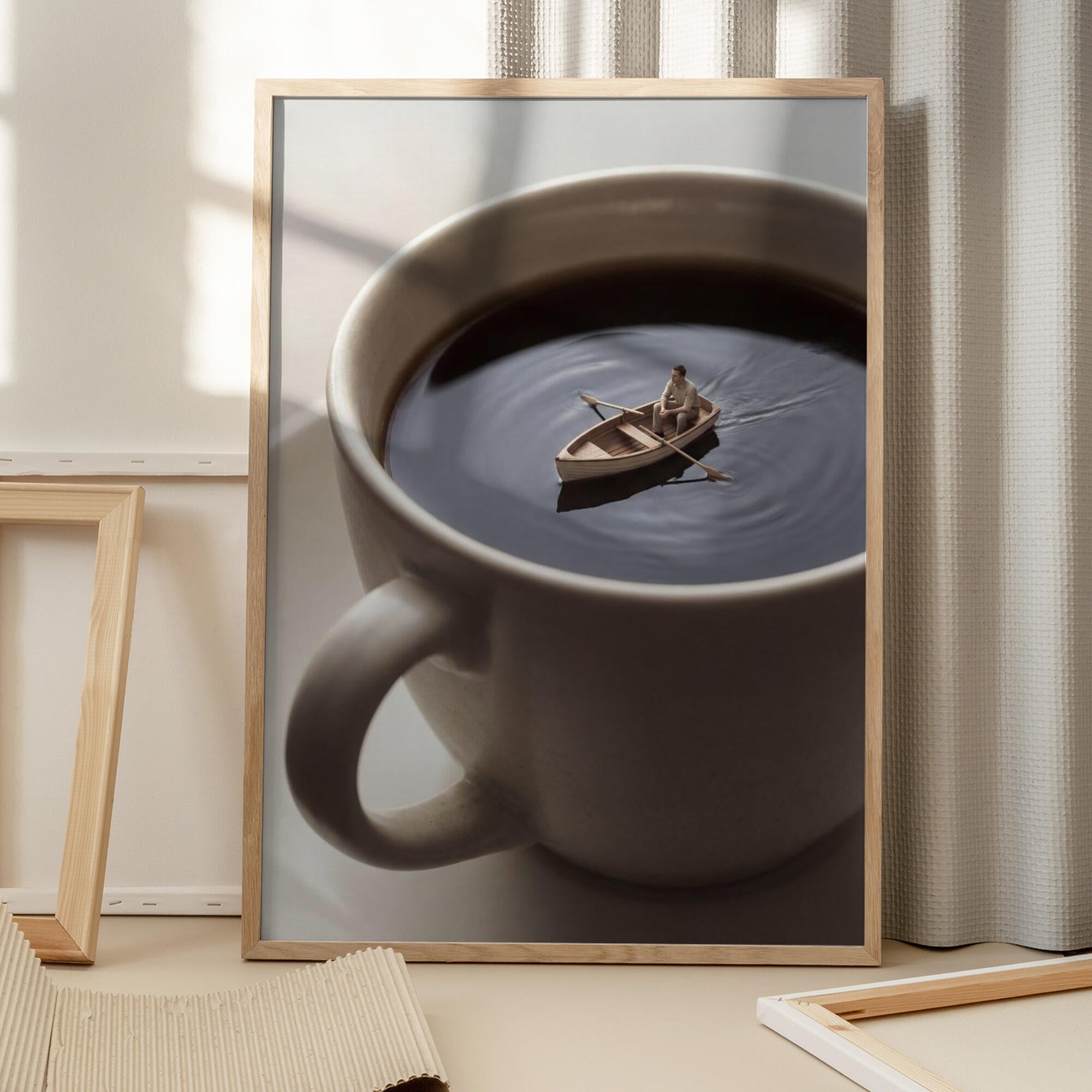 Boat Trip In the Coffee Cup