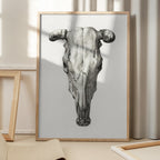 Skull of a Cow Front  View(1816)