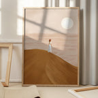 Solitary Desert Journey