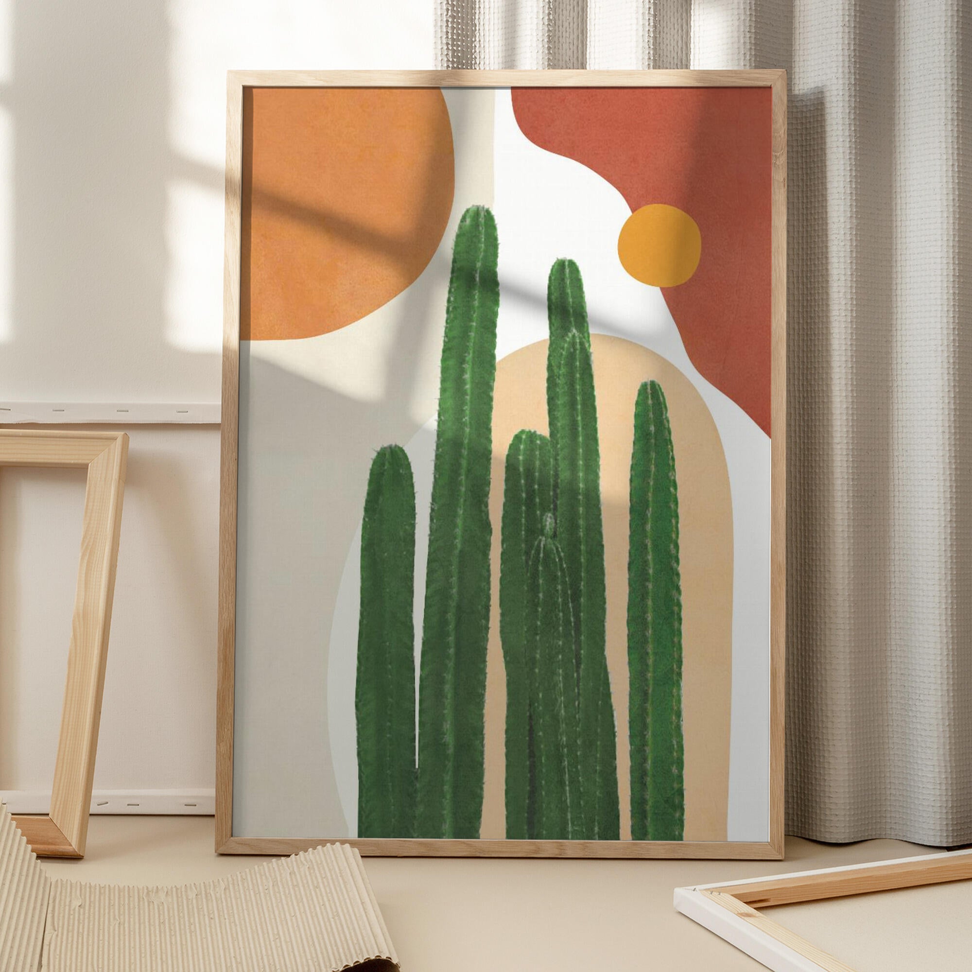 Boho Desert Cacti