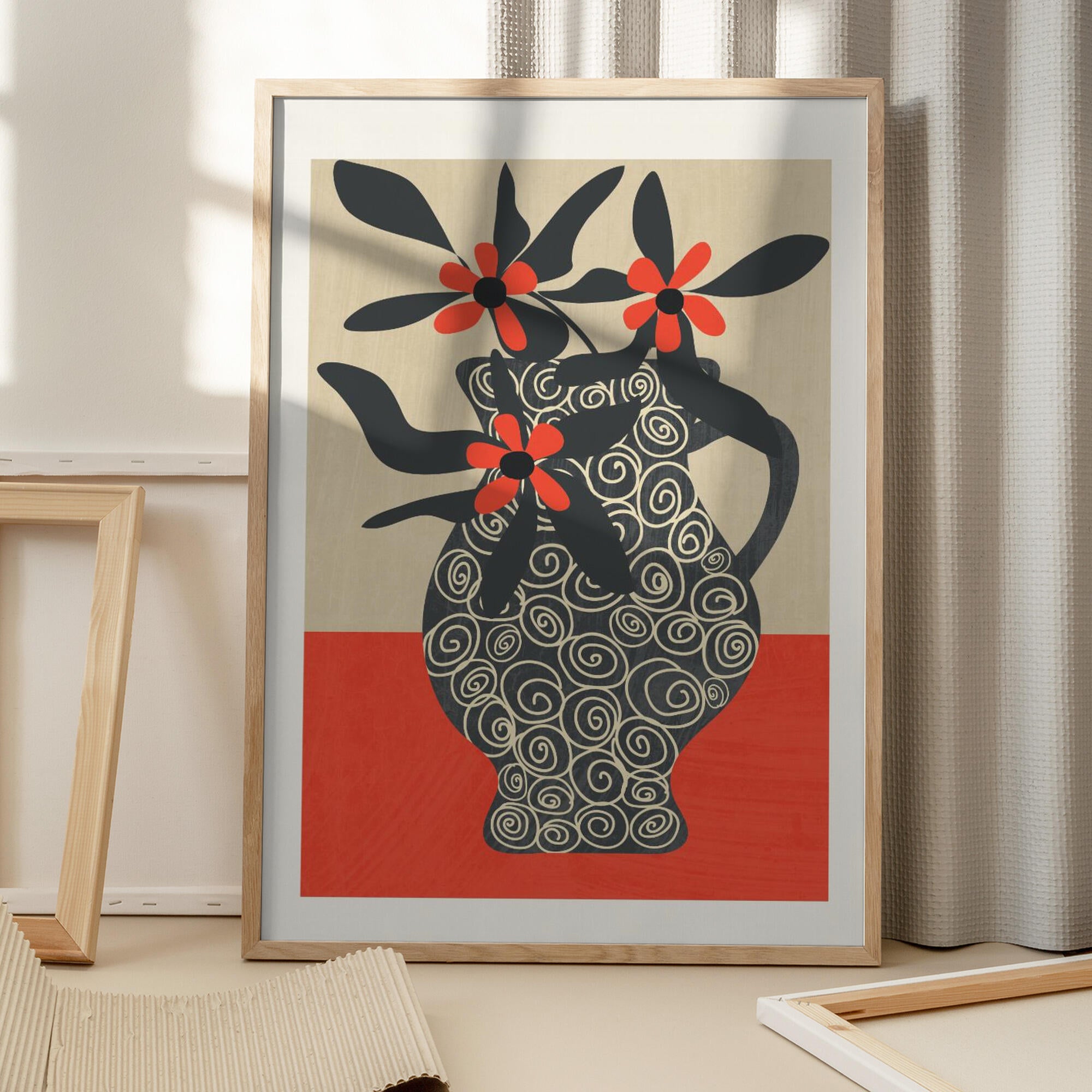 Vibrant Flower Vase