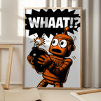Orange Robot Bomb Shock