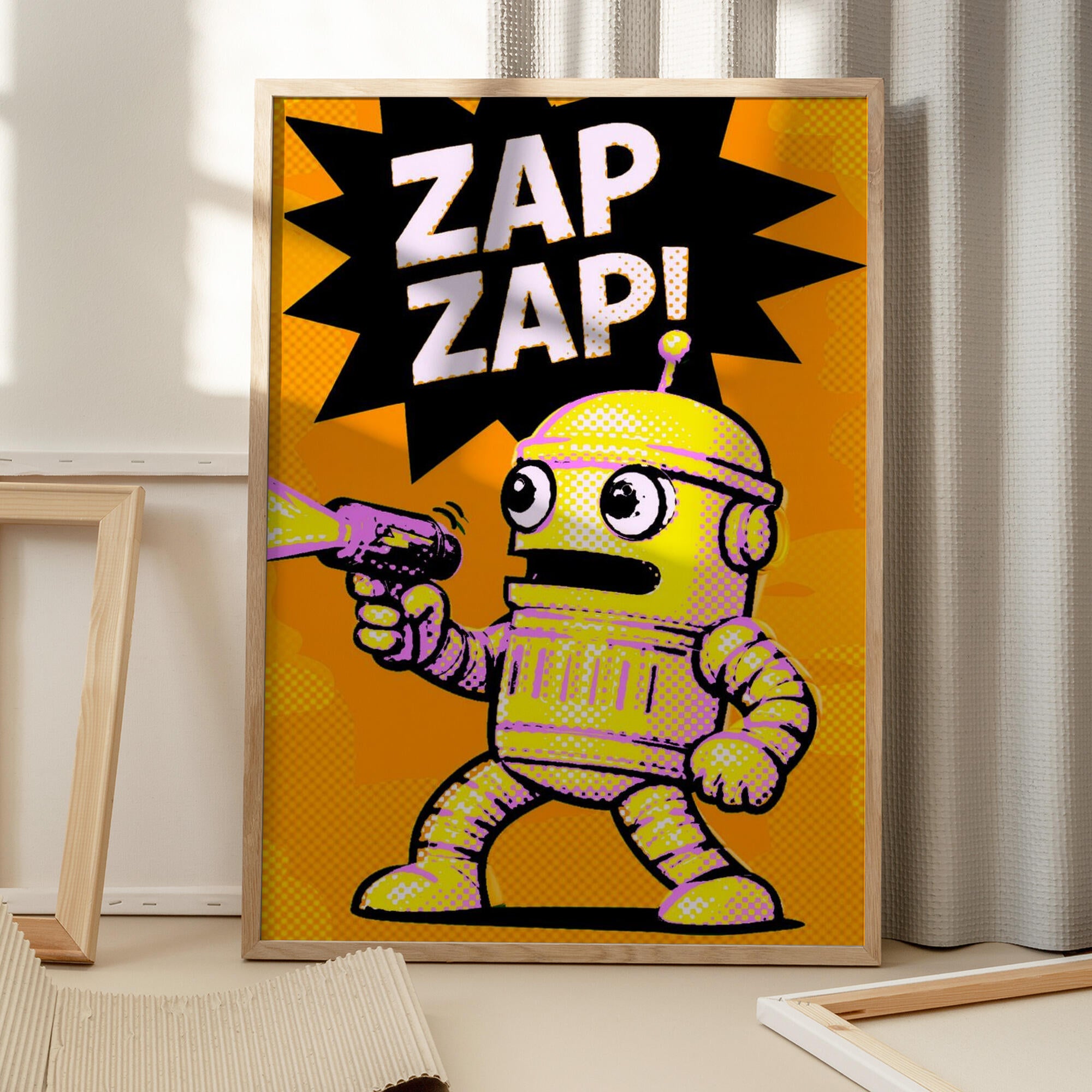 Retro Robot Zap