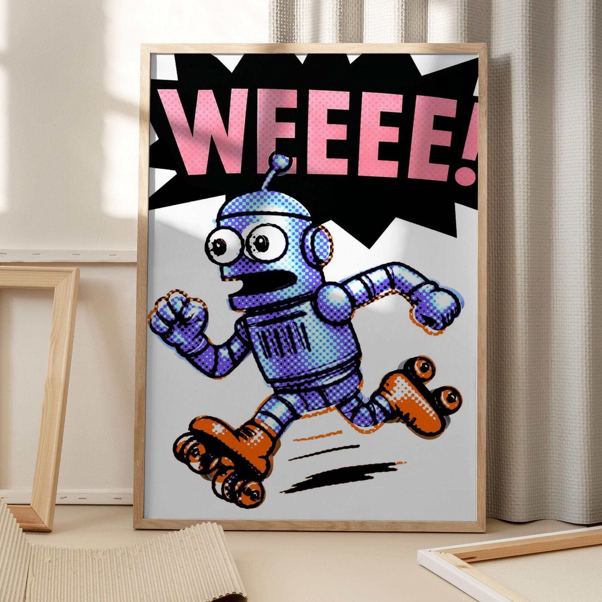 Excited Roller Robot